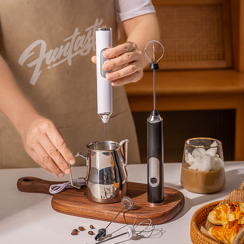 Hand Mixer Electric - Elektrische Milch Schäumer Mixer Drahtlose Kaffee