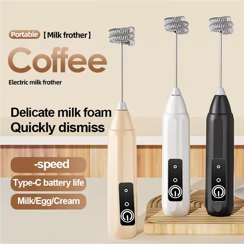 Hand Mixer Electric - GOOD Wiederaufladbarer Elektrischer Eiermixer mit Ständerhalterung,