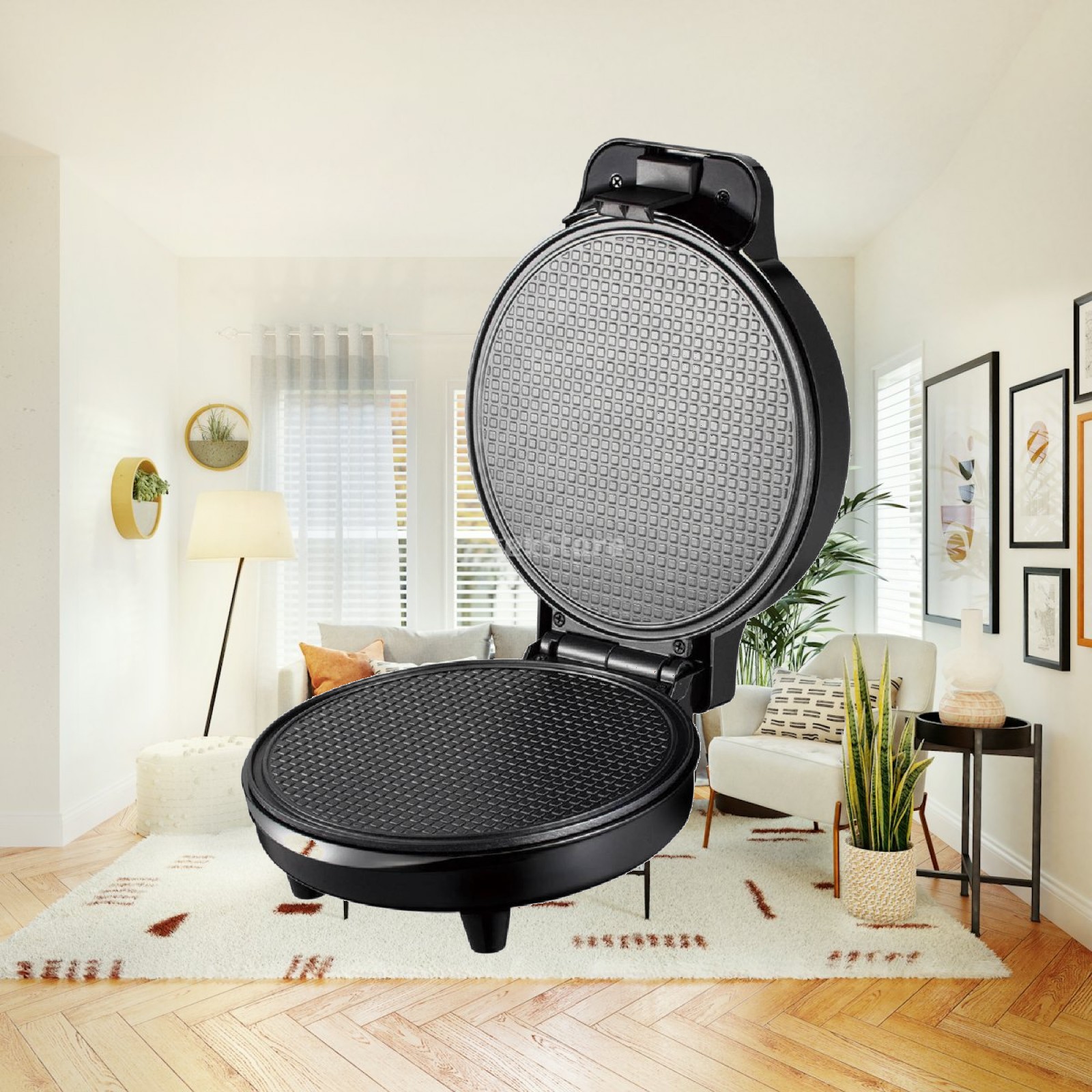 Kitchen Appliances Stores - Waffelkegel-Maker, Tischplatten-Waffelkegel-Eisen, Frühstücksgrillplatte, kompaktes Kochgerät, einfach