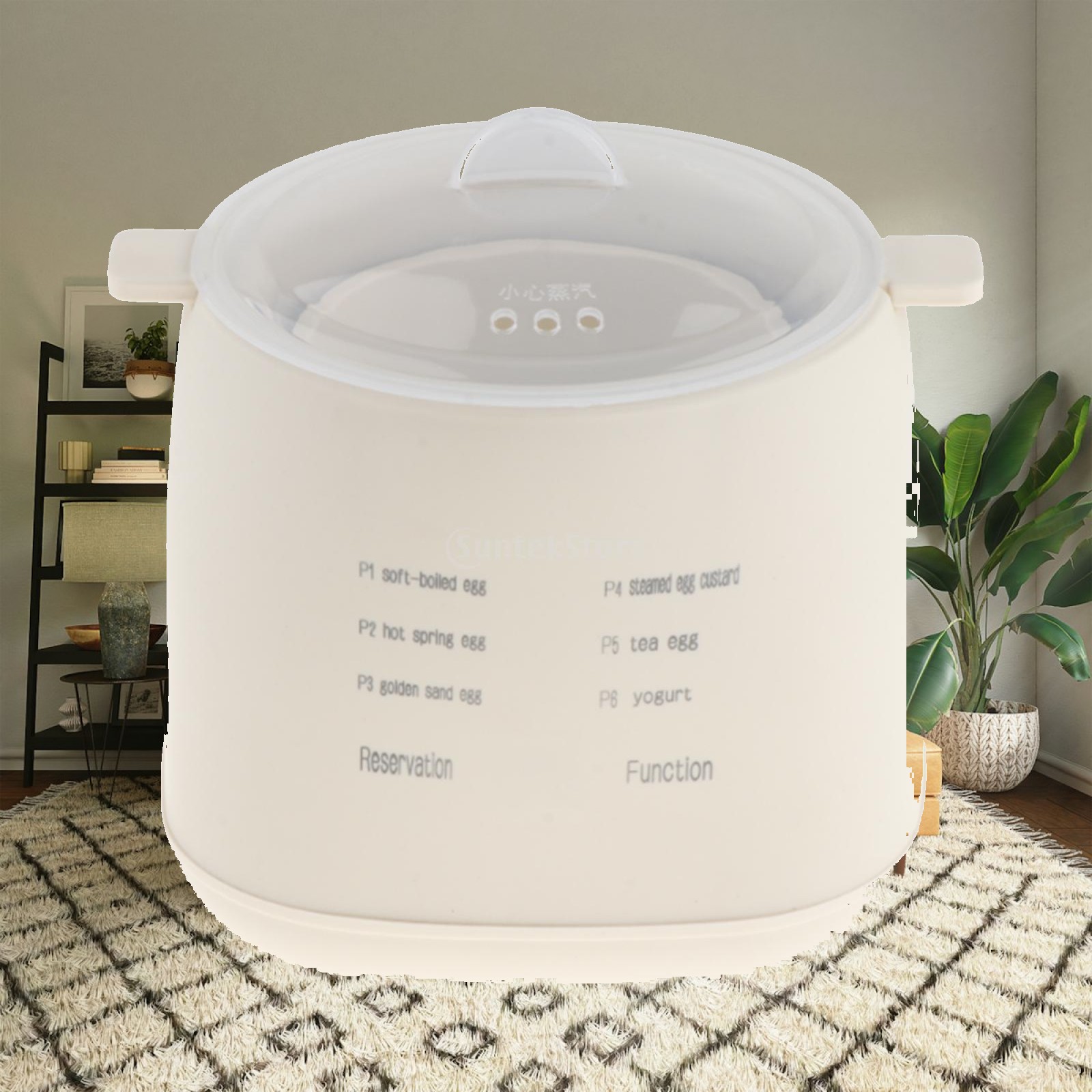 Egg Cooker Rapid - Schneller elektrischer Eierkocher, leicht zu reinigen,
