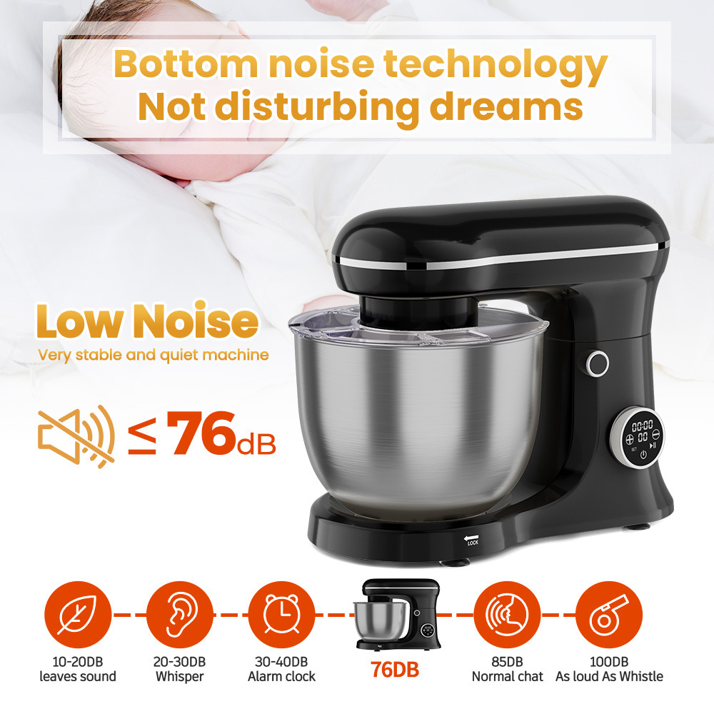 5L Standmixer, 1500W Elektrisc – Stand Mixer Bowl Bewertung und Preis