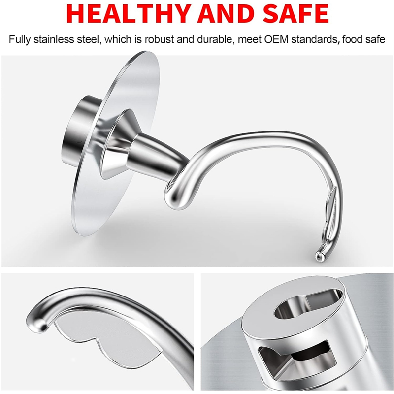 Edelstahl-Spiral-Knethaken für – Stand Mixer Bowl Bewertung und Preis