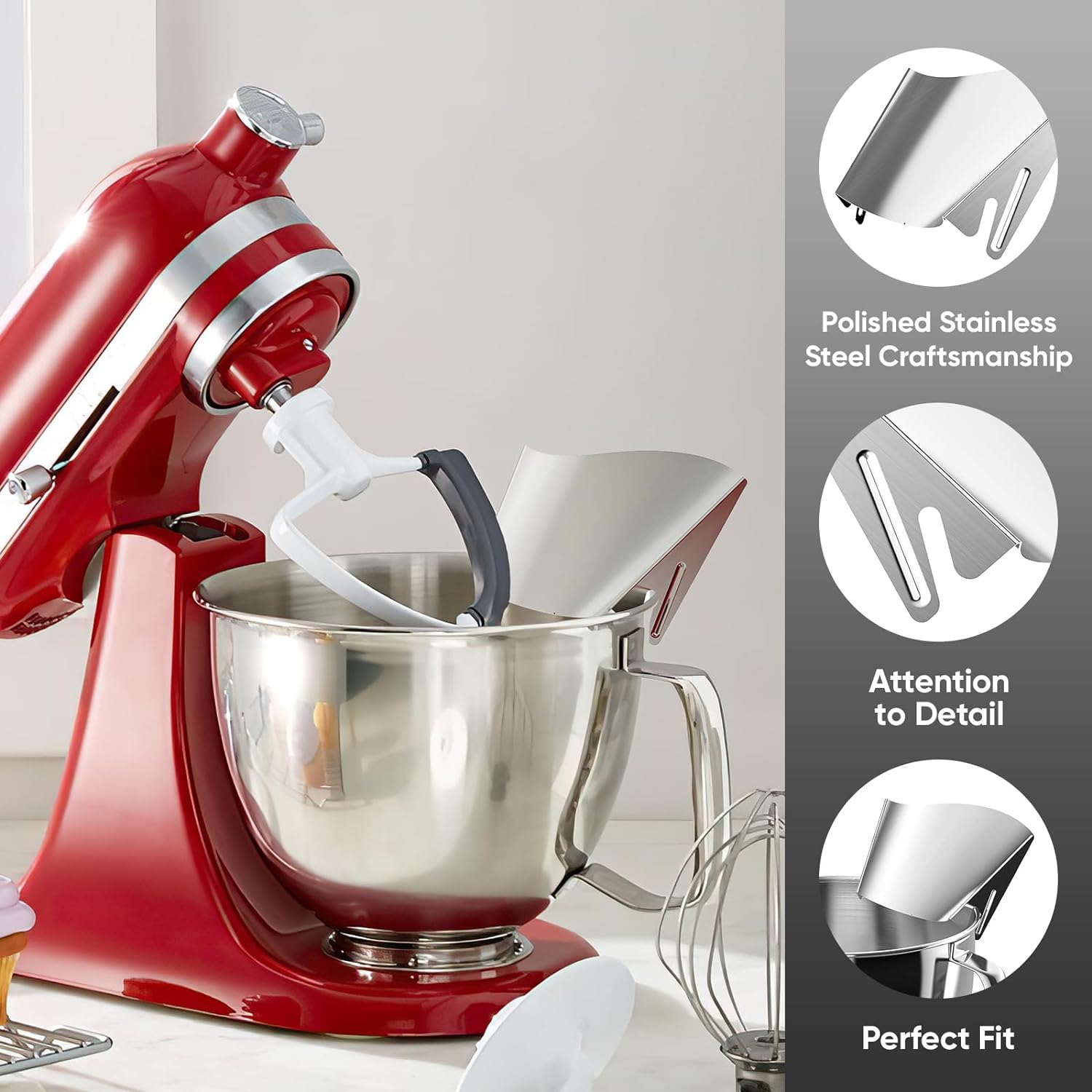 Ausgießrutsche für KitchenAid  – Stand Mixer Bowl Bewertung und Preis