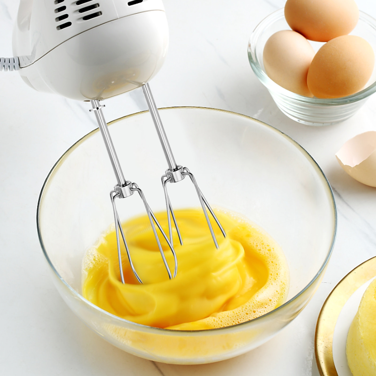 2 Stück Schneebesen, elektrisc – Hand Mixer Electric Bewertung und Preis