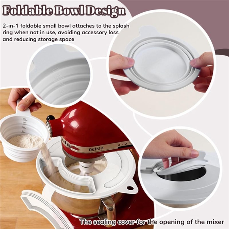 【NECESSITY】Silikon-Mixerschüss – Stand Mixer Bowl Bewertung und Preis