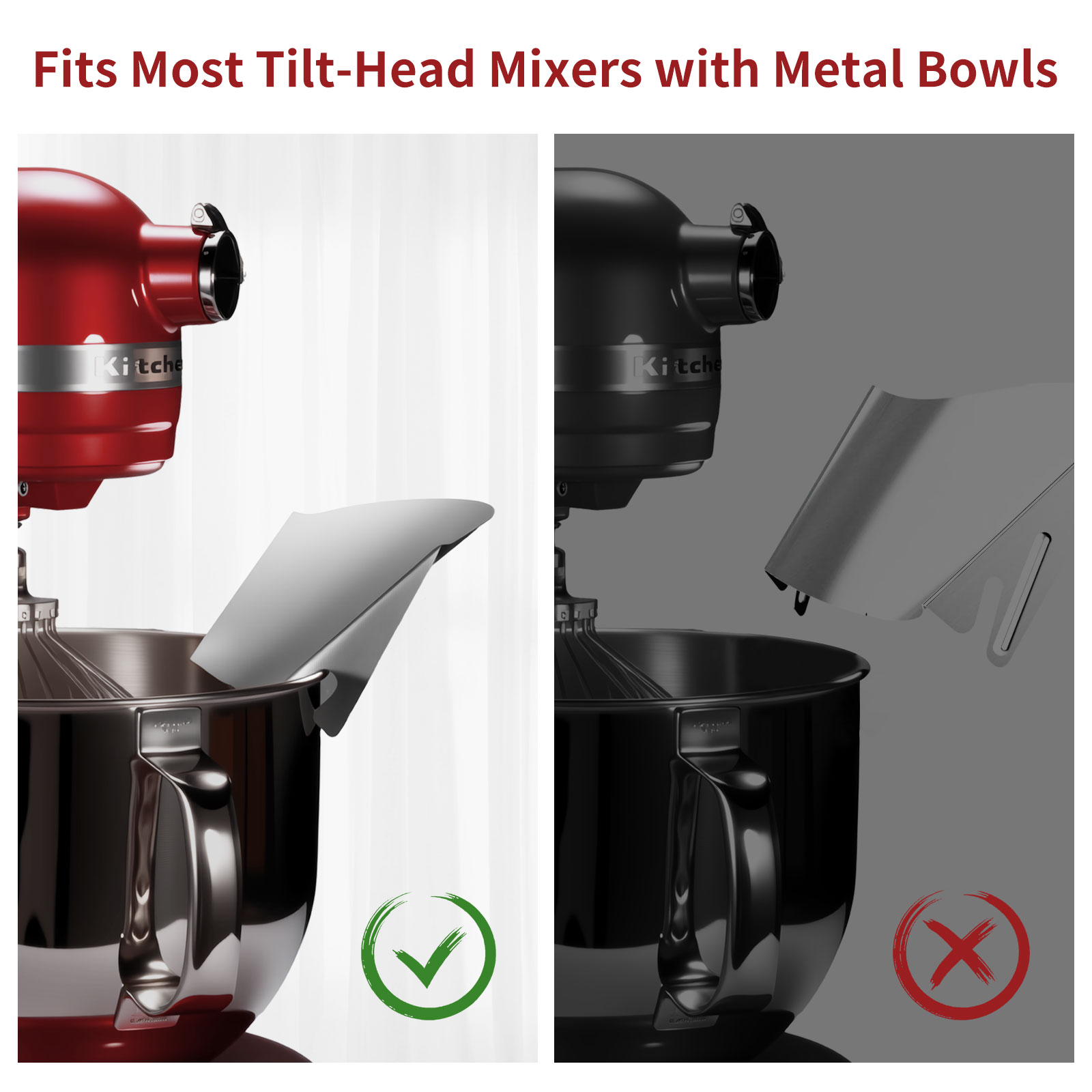 1 Stück Edelstahl-Kippschutz f – Stand Mixer Bowl Bewertung und Preis