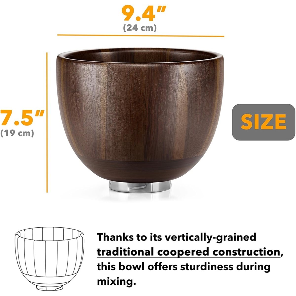 (A25M) Holzschüsselhalter - fü – Stand Mixer Bowl Bewertung und Preis