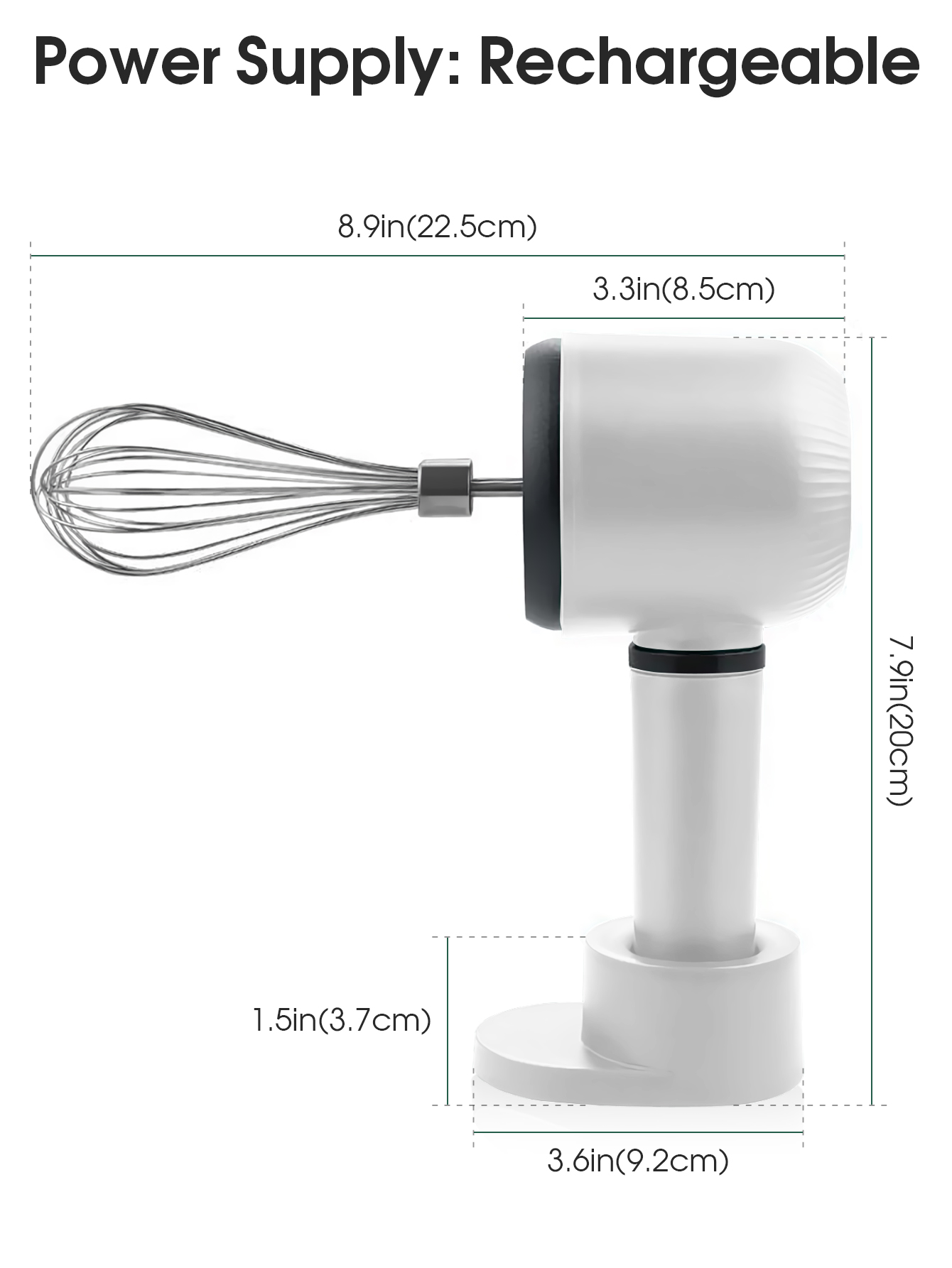 USB wiederaufladbarer elektris – Hand Mixer Electric Bewertung und Preis